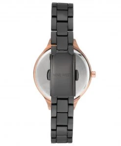 Nine West Watches Bracelet Watch With Contrasting Case