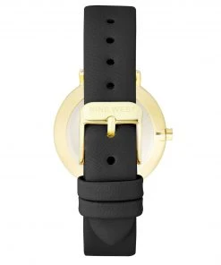 Nine West Watches Two-Tone Bezel Strap Watch