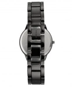 Nine West Watches Gunmetal Bracelet Watch