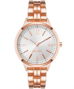 Nine West Watches Polished Bracelet Watch
