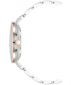 Nine West Watches Embossed Patterned Dial Watch