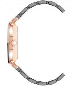 Nine West Watches Two-Tone Bezel Bracelet Watch