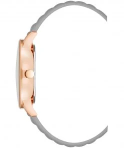 Nine West Watches Textured Strap Watch