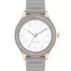 Nine West Watches Textured Strap Watch