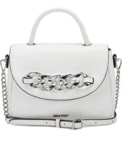 Nine West Handbags Addy Mini Top Handle Flap