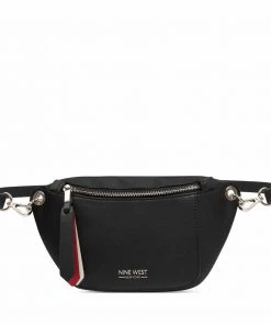 Nine West Handbags Zip It Up Belt Bag - Black