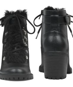 Nine West Iagree Lace Up Booties Boots & Booties