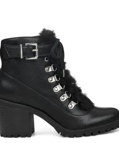 Nine West Iagree Lace Up Booties Boots & Booties