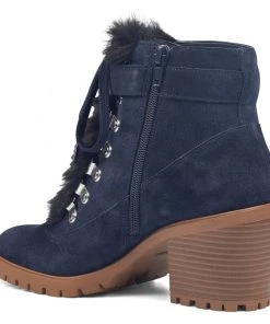Nine West Iagree Lace Up Booties Boots & Booties