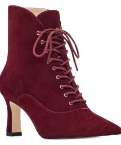 Nine West Callah Lace Up Booties