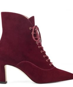 Nine West Callah Lace Up Booties
