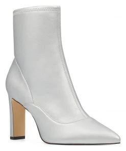Nine West Jesson Stretch Booties Metallic Mindset