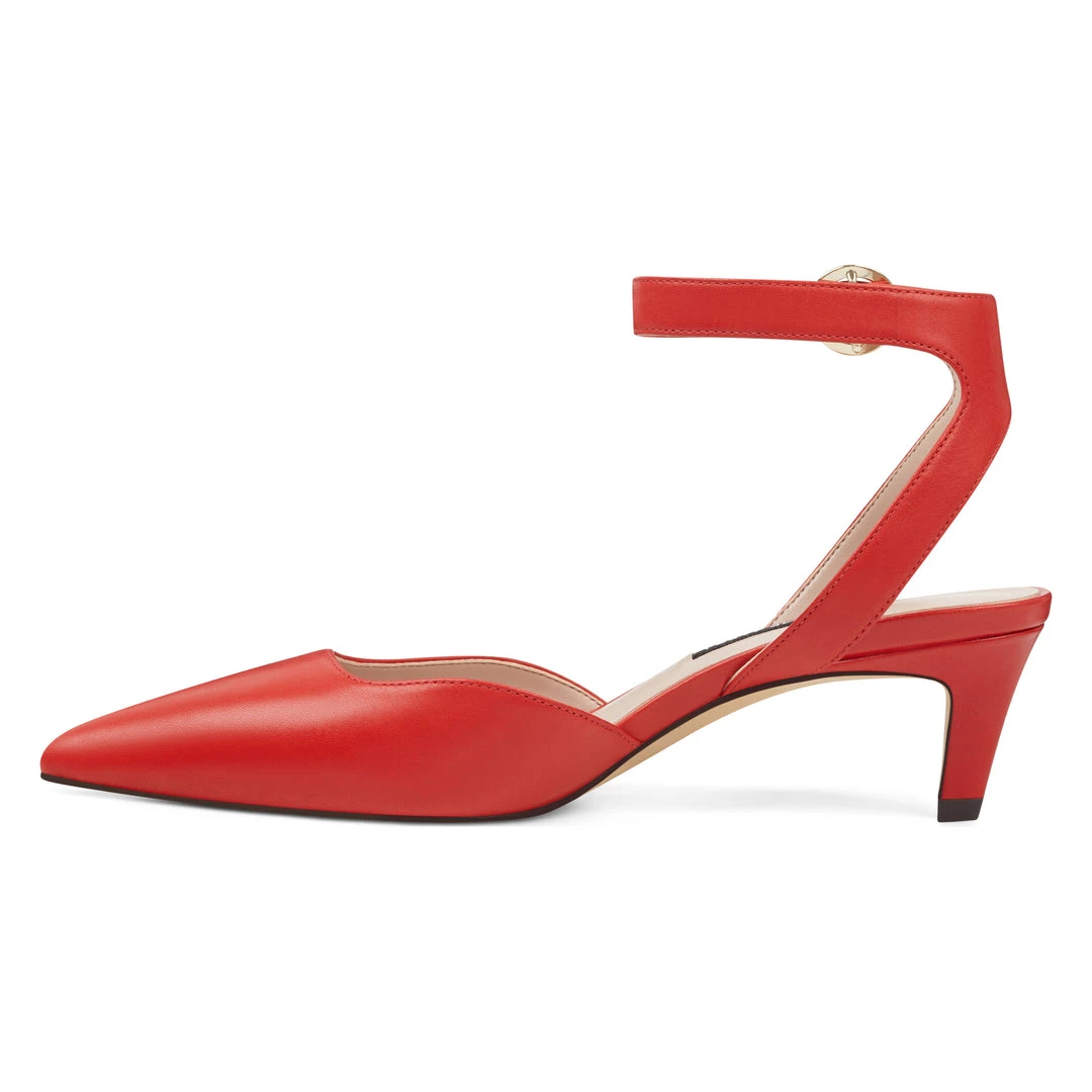 Nine West Quinteena Ankle Strap Pumps 6 Nine West Quinteena Ankle Strap Pumps