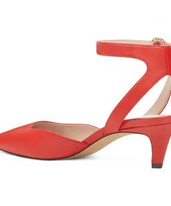 Nine West Quinteena Ankle Strap Pumps 10 Nine West Quinteena Ankle Strap Pumps