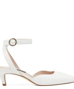 Nine West Heels Quinteena Ankle Strap Pumps