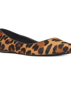 Nine West Speakup Almond Toe Flats