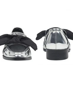 Nine West Weeping Bow Loafers Metallic Mindset