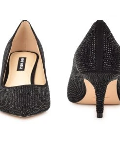 Nine West Heels Abaline Rhinestone Pointy Toe Pumps 10 Nine West Heels Abaline Rhinestone Pointy Toe Pumps