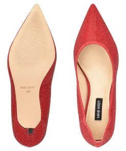 Nine West Heels Abaline Rhinestone Pointy Toe Pumps