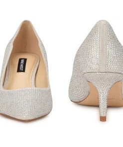 Nine West Abaline Rhinestone Pointy Toe Pumps