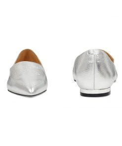 Nine West Abay Smoking Flats Metallic Mindset