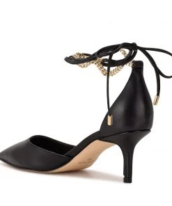 Nine West Lace It Up Adora Ankle Wrap Dress Pumps