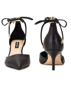 Nine West Lace It Up Adora Ankle Wrap Dress Pumps