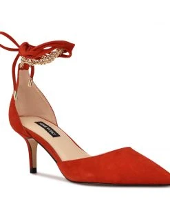 Nine West Adora Ankle Wrap Dress Pumps