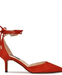 Nine West Adora Ankle Wrap Dress Pumps