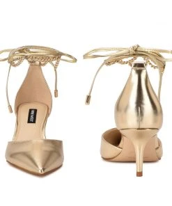 Nine West Adora Ankle Wrap Dress Pumps