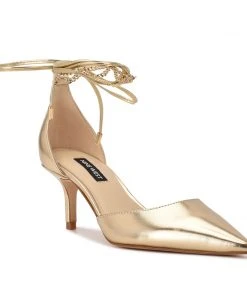 Nine West Adora Ankle Wrap Dress Pumps