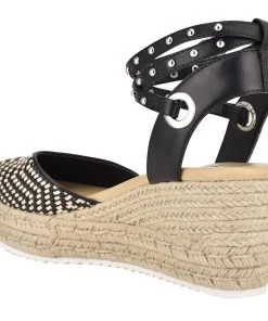 Nine West Adore Espadrille Wedge Sandals Weave Got You