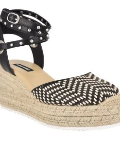 Nine West Adore Espadrille Wedge Sandals Weave Got You