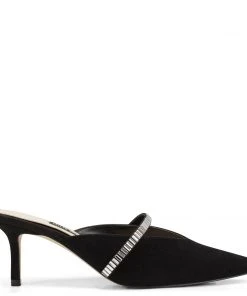 Nine West Heels Aenia Jewel Strap Mules