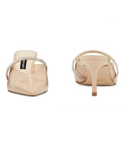 Nine West Heels Aenia Jewel Strap Mules