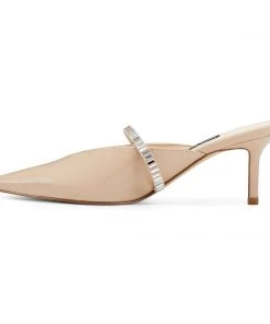 Nine West Heels Aenia Jewel Strap Mules