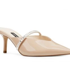 Nine West Heels Aenia Jewel Strap Mules