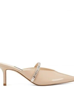 Nine West Heels Aenia Jewel Strap Mules