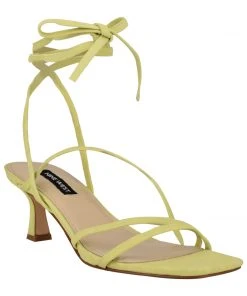 Nine West Agnes Ankle Wrap Heeled Sandal