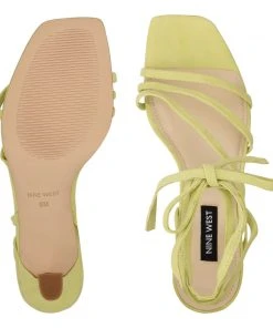 Nine West Agnes Ankle Wrap Heeled Sandal