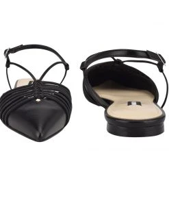 Nine West Aida Slingback Pointy Toe Flats