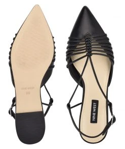 Nine West Aida Slingback Pointy Toe Flats