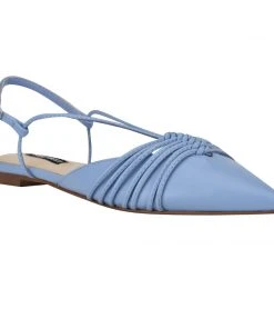 Nine West Aida Slingback Pointy Toe Flats