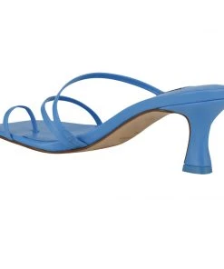 Nine West Color Pop Aila Heeled Slide Sandals