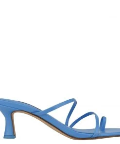 Nine West Color Pop Aila Heeled Slide Sandals