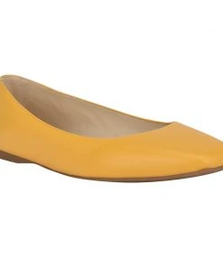 Nine West Alena Square-Toe Flats Color Pop