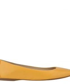 Nine West Alena Square-Toe Flats Color Pop
