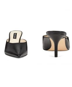 Nine West Ali Pointy Toe Mules Heels