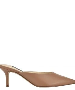 Nine West Ali Pointy Toe Mules Heels