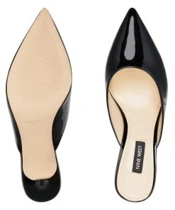 Nine West Ali Pointy Toe Mules Heels
